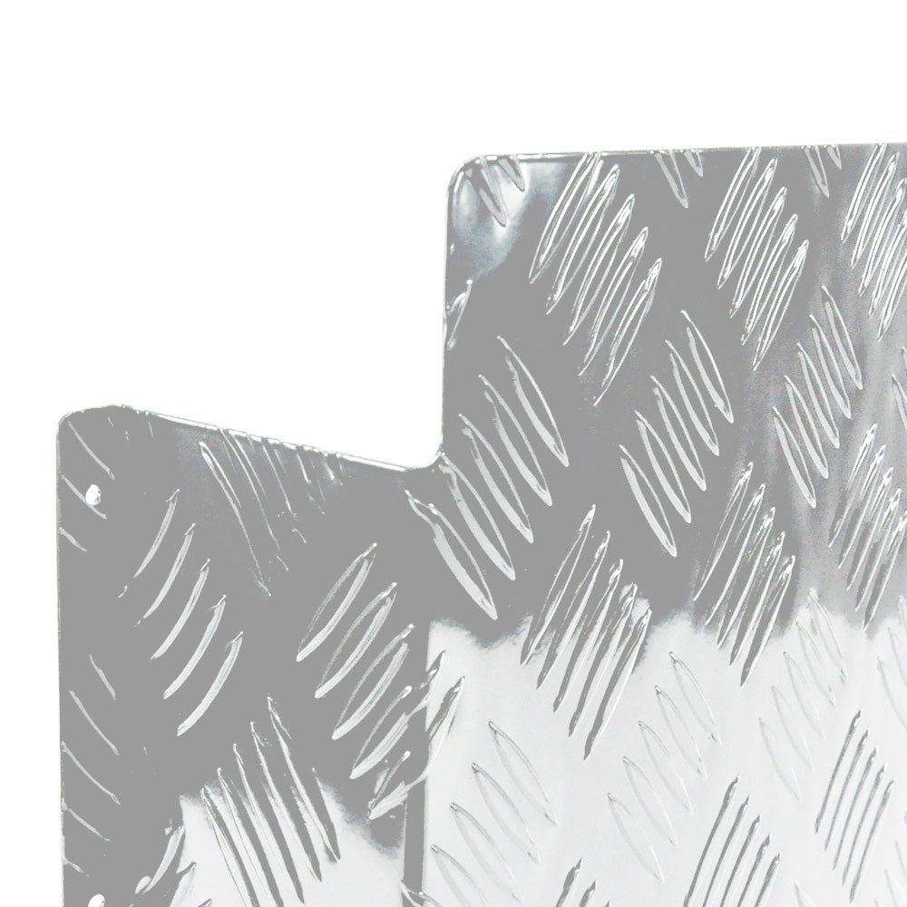 Premium Aluminium Diesel Tank Cover - Silver, 10L/15L