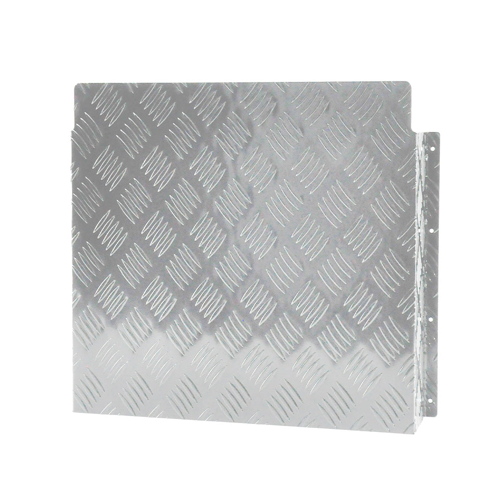 Premium Aluminium Diesel Tank Cover - Silver, 10L/15L