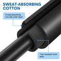 Premium Black Adjustable Dip Bars Set with 200kg Capacity