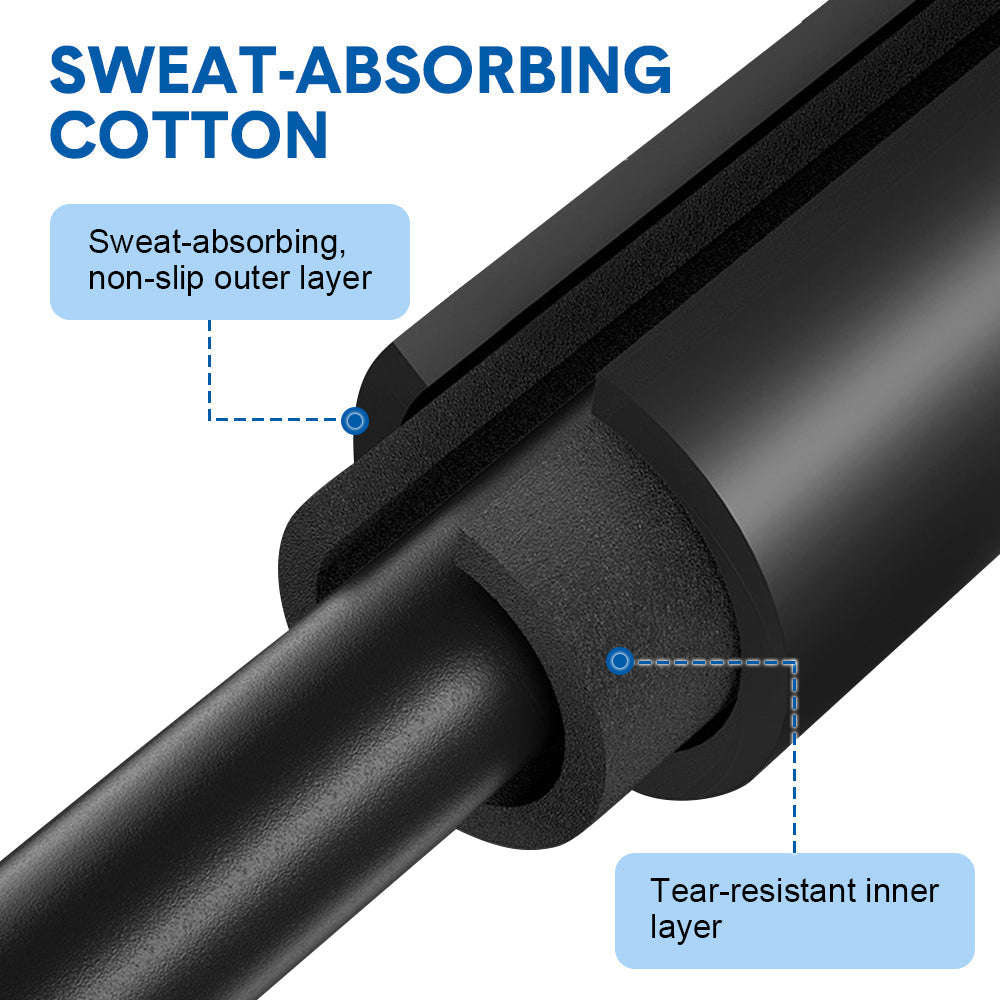 Premium Black Adjustable Dip Bars Set with 200kg Capacity