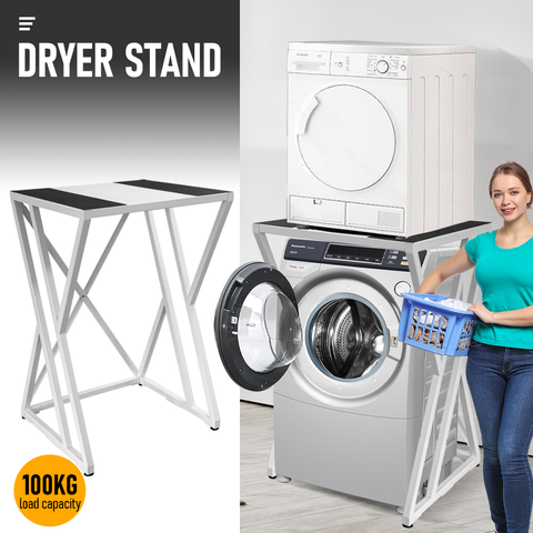 Premium Dryer Stand – White 100kg for Front Loading Washing Machine