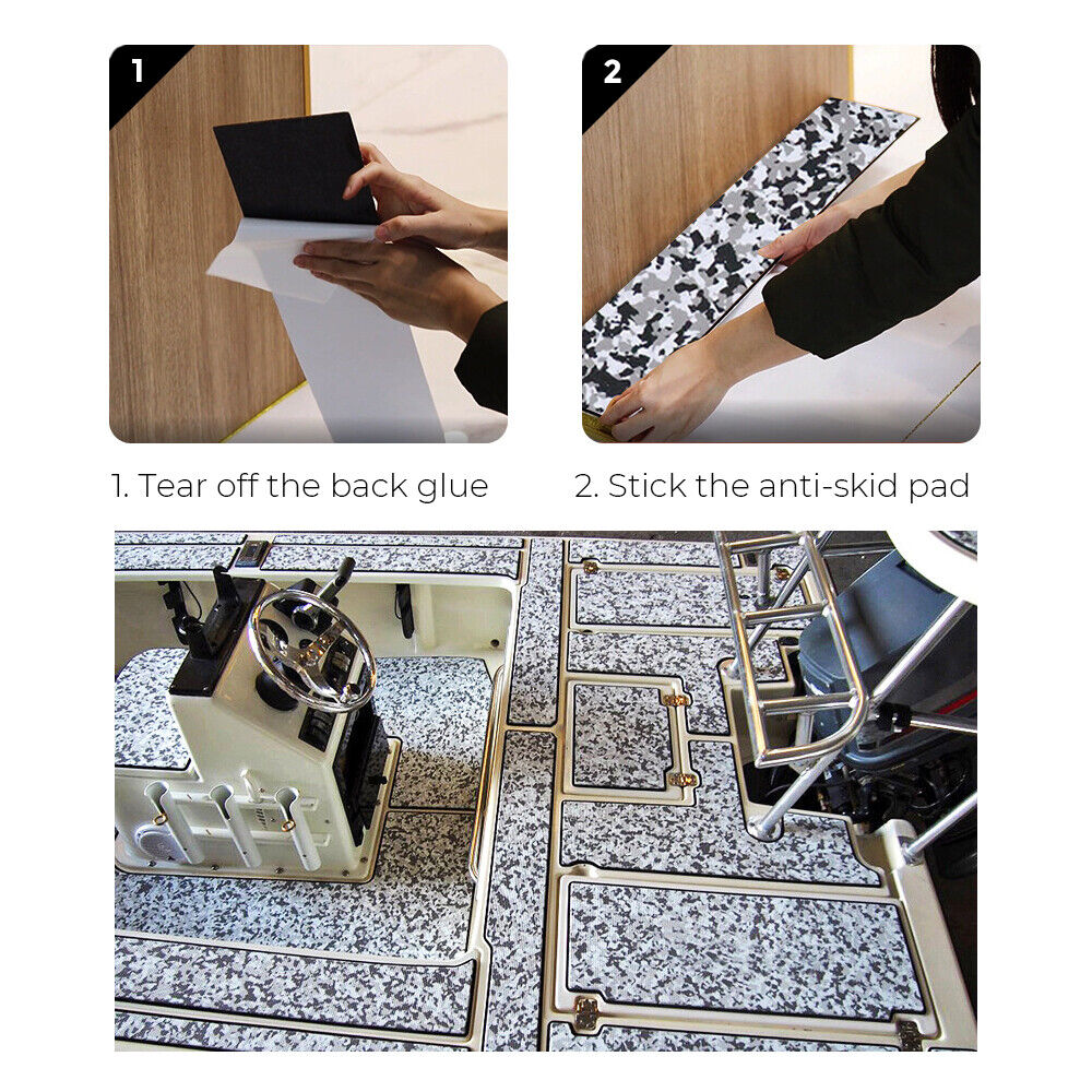 Premium EVA Boat Flooring Mat - Camo, 240 x 90cm