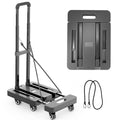 Premium 6-Wheel Folding Hand Truck with Telescoping Handle - 227kg