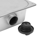 Premium 8L Stainless Steel Diesel Heater Fuel Tank 6.5L Usable