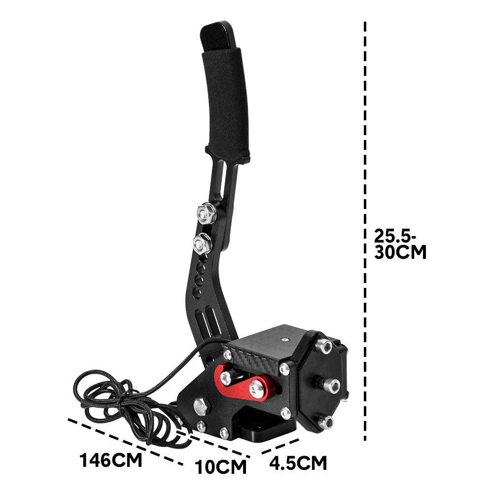 PC USB SIM Racing Handbrake Adjustable Aluminium Alloy Plug and Play Controller