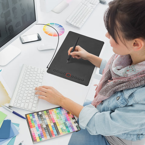 Premium Digital Graphics Tablet – 285 x 180mm, 8192 Pressure Levels