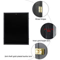 Premium Black Lockable Jersey Display Frame with UV Protection Acrylic