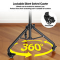 Premium Mobile Laptop Tripod Stand with Wheels Adjustable 82-170cm
