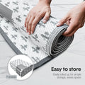 Premium Weatherproof Outdoor Rug – Silver Grey 275 x 365cm, Waterproof PP Weave