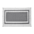 Premium Weatherproof Outdoor Rug – Silver Grey 275 x 365cm, Waterproof PP Weave