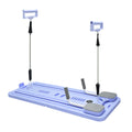 Premium Lilac Foldable 4-in-1 Pilates Board Reformer with Timer