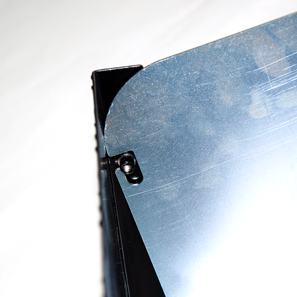 Premium Galvanized Battery Box with Lid - 385mm
