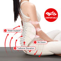 BKT Ergonomic Lumbar Support Seat Cushion Red Heart Design 110kg Capacity