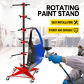 Premium Universal Auto Panel Paint Stand with Wheels and Hooks 100kg Capacity