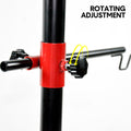 Premium Universal Auto Panel Paint Stand with Wheels and Hooks 100kg Capacity