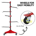 Premium Universal Auto Panel Paint Stand with Wheels and Hooks 100kg Capacity