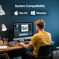 Alston 15 Key Studio Stream Controller Keyboard Deck for PC Mac Streaming