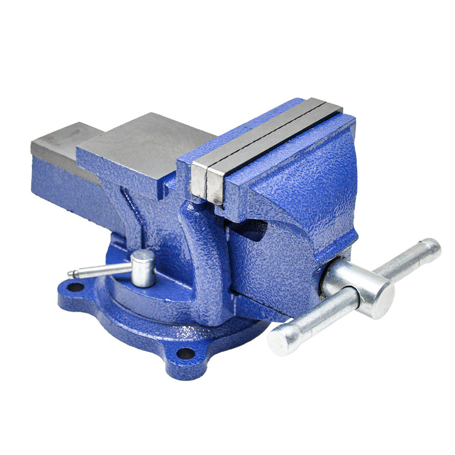 Premium 4 Inch Bench Vice with 360° Swivel Base & Anvil