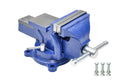 Premium 4 Inch Bench Vice with 360° Swivel Base & Anvil