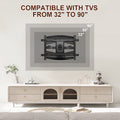 Premium Full Motion Telescopic TV Wall Mount Bracket 32-80 Inch 85kg Capacity