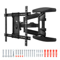 Premium Full Motion Telescopic TV Wall Mount Bracket 32-80 Inch 85kg Capacity