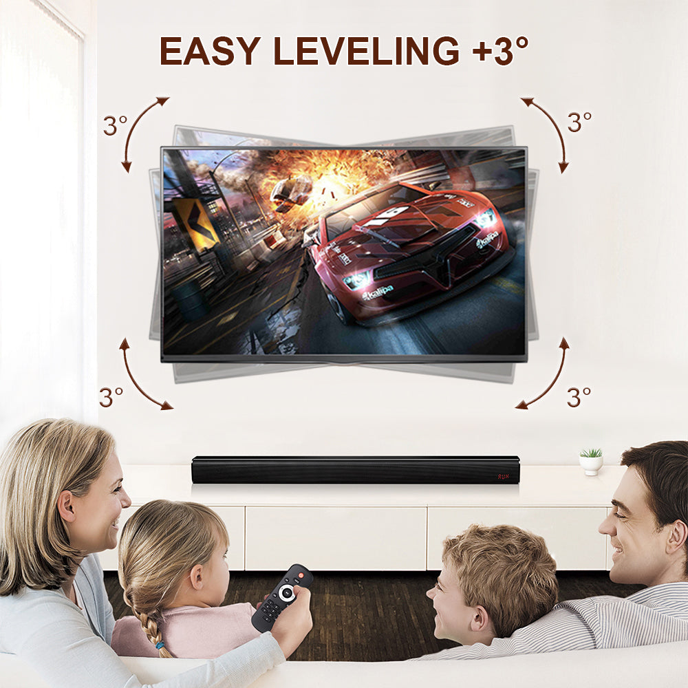 Premium Full Motion Telescopic TV Wall Mount Bracket 32-80 Inch 85kg Capacity