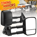 Premium Nissan Patrol GU Y61 Extendable Towing Mirrors Pair 1997-2016