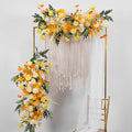 Premium Gold Square Wedding Arch – Adjustable 1-2m Height & Width