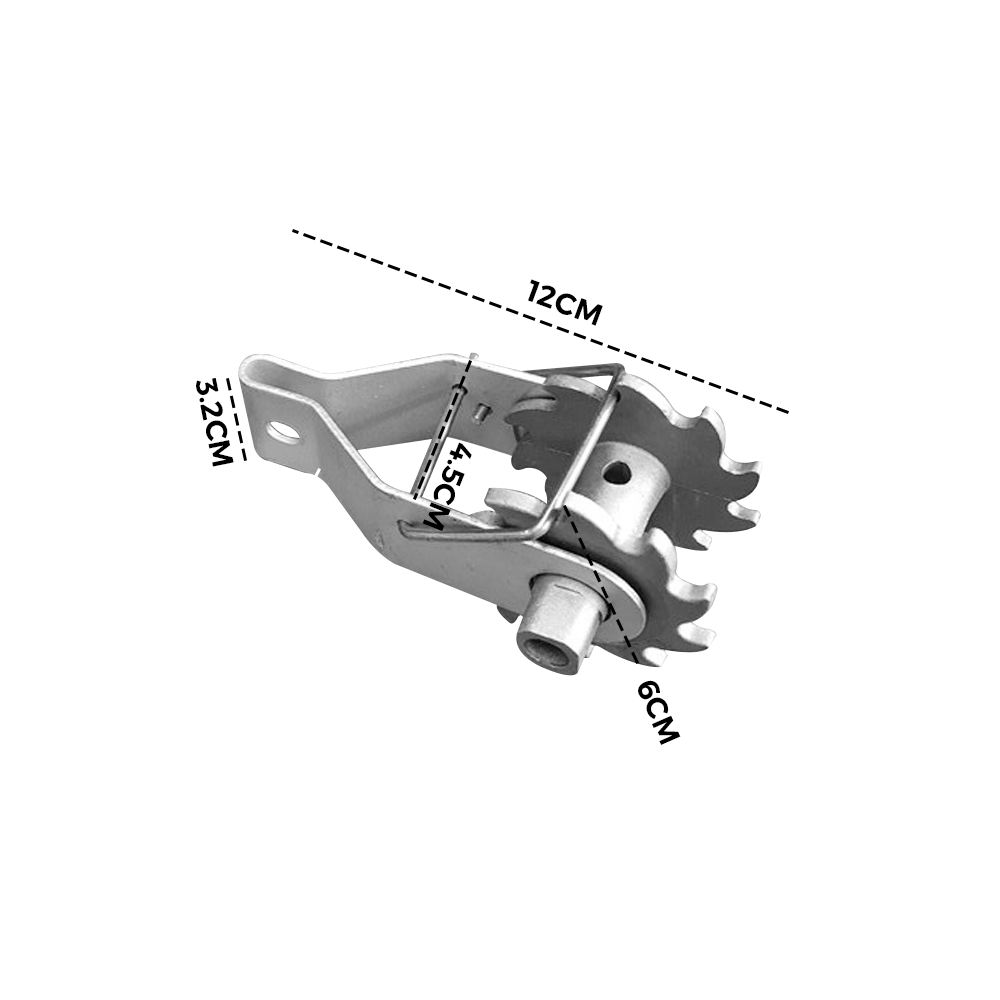 Premium Inline Wire Strainer Ratchet Tensioners – 50 Pack