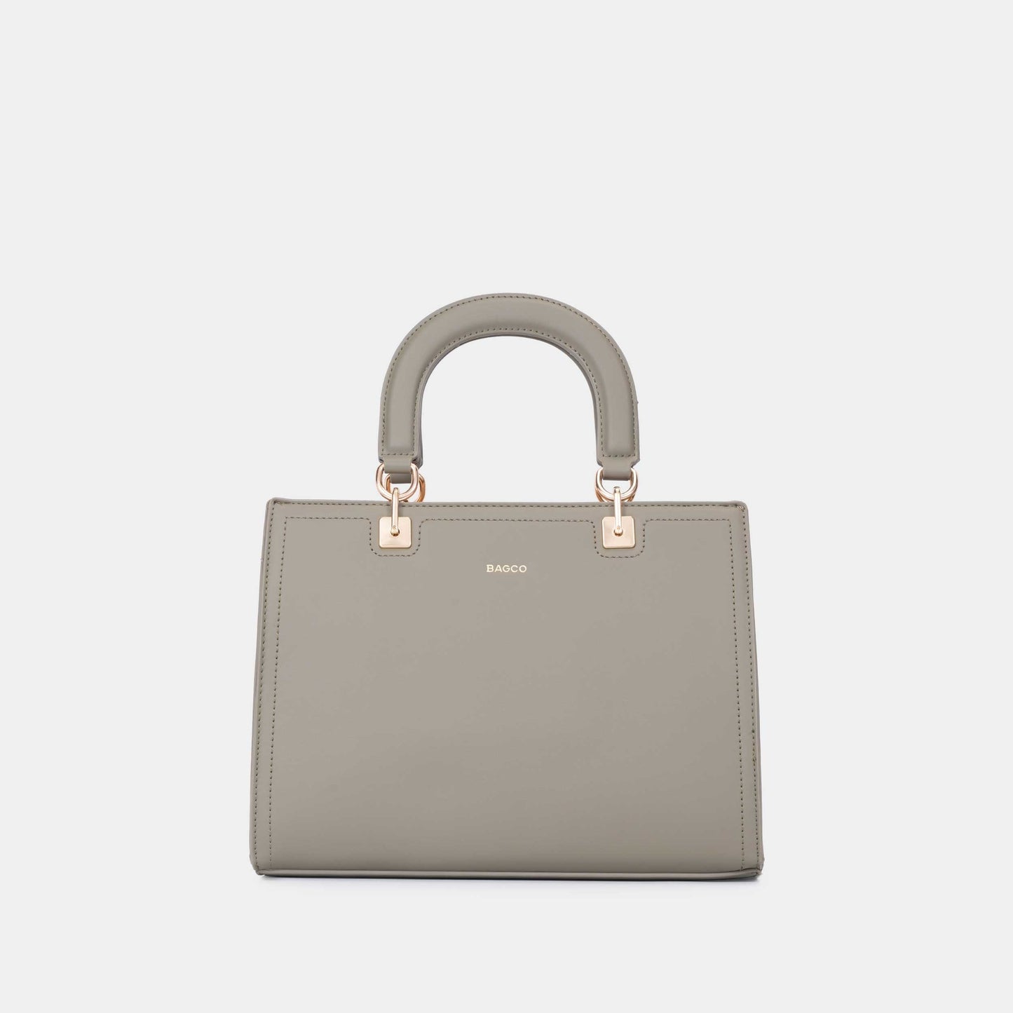 Bagco Valette Leather Satchel-Light Green