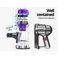 Devanti Stick Vacuum Cleaner Handheld Corded 450W Purple - SuperSaverAU - view 6