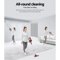 Devanti Stick Vacuum Cleaner Handheld Corded 450W Red - SuperSaverAU - view 5