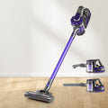 Devanti Stick Vacuum Cleaner Bagless Cordless 150W Purple - SuperSaverAU - view 1