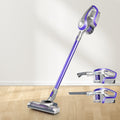Devanti Stick Vacuum Cleaner Bagless Cordless 150W Purple - SuperSaverAU - view 1