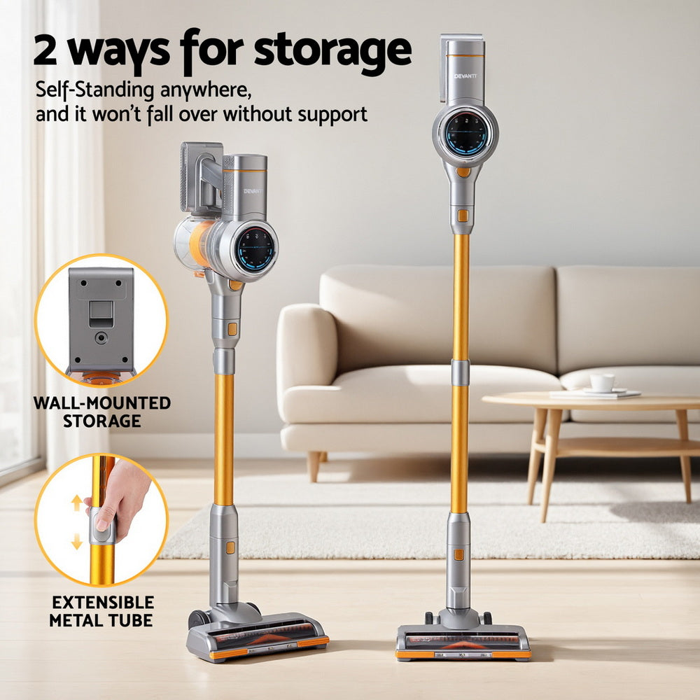 Devanti 300W Cordless Stick Vacuum Cleaner - Powerful & Portable - SuperSaverAU - view 7