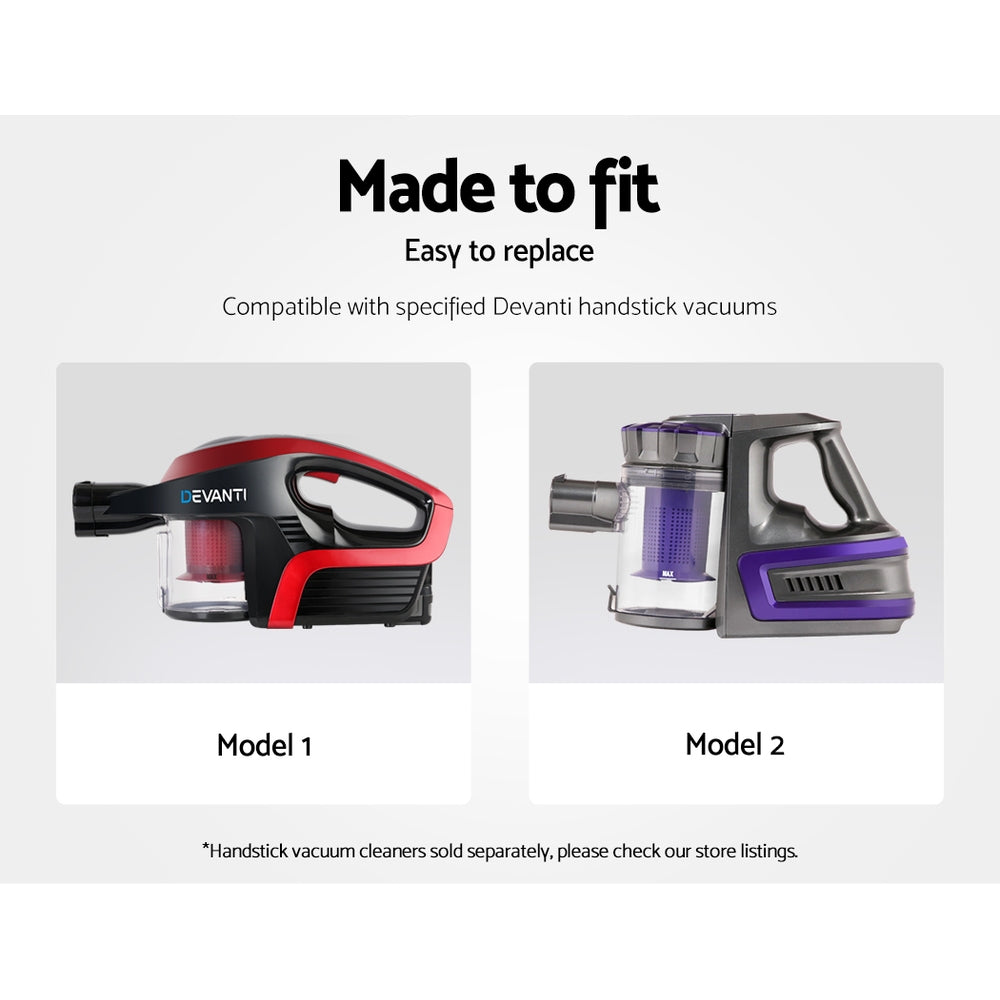 Devanti Stick Vacuum Cleaner Motorised Roller Brush Head - SuperSaverAU - view 6