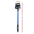 Devanti Handheld Vacuum Cleaner 250W Cordless HEPA Filter Blue 0.5L - SuperSaverAU - view 2
