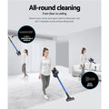 Devanti Handheld Vacuum Cleaner 250W Cordless HEPA Filter Blue 0.5L - SuperSaverAU - view 6