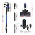 Devanti Handstick Vacuum Cleaner 350W Cordless 22KPa Suction Blue - SuperSaverAU - view 2