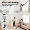 Devanti Handstick Vacuum Cleaner 350W Cordless 22KPa Suction Blue - SuperSaverAU - view 5