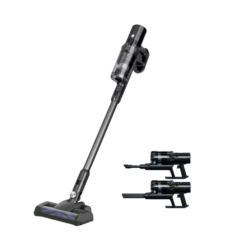 Devanti Stick Vacuum Cleaner Brushless Cordless 350W Grey - SuperSaverAU - view 7