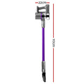 Devanti Handheld Vacuum Cleaner Cordless 120W 12,000pa Suction Purple - SuperSaverAU - view 2