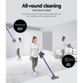 Devanti Handheld Vacuum Cleaner Cordless 120W 12,000pa Suction Purple - SuperSaverAU - view 6