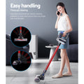 Devanti Stick Vacuum Cleaner Bagless Cordless Red 150W - SuperSaverAU - view 3