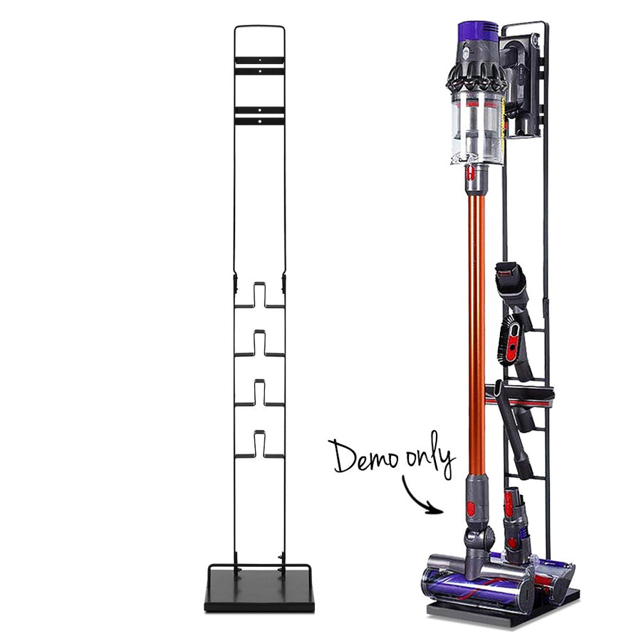Artiss Freestanding Dyson Vacuum Cleaner Stand for V6 7 8 10 11 Black - SuperSaverAU - view 1