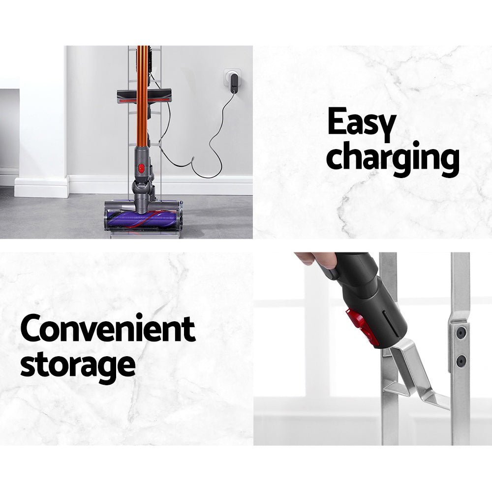 Artiss Freestanding Dyson Vacuum Cleaner Stand for V6 7 8 10 11 Silver - SuperSaverAU - view 5