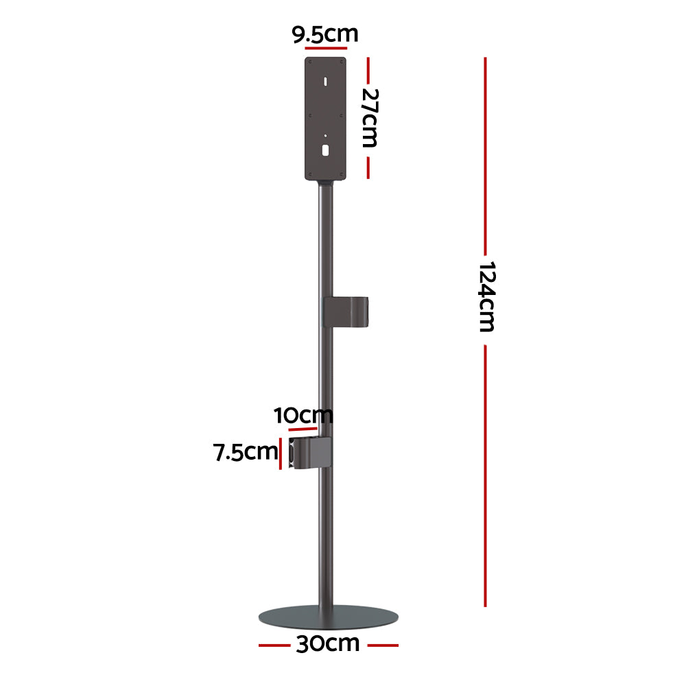 Artiss Vacuum Stand for Dyson & XIAOMI - Freestanding, Grey, 30cm x 30cm x 124cm - SuperSaverAU - view 2