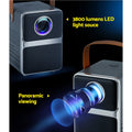 Devanti Portable 4K WiFi Mini Projector with HDMI 1080P Support