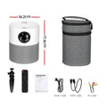 Devanti 1080P WiFi Mini Projector with HDMI & Carry Bag