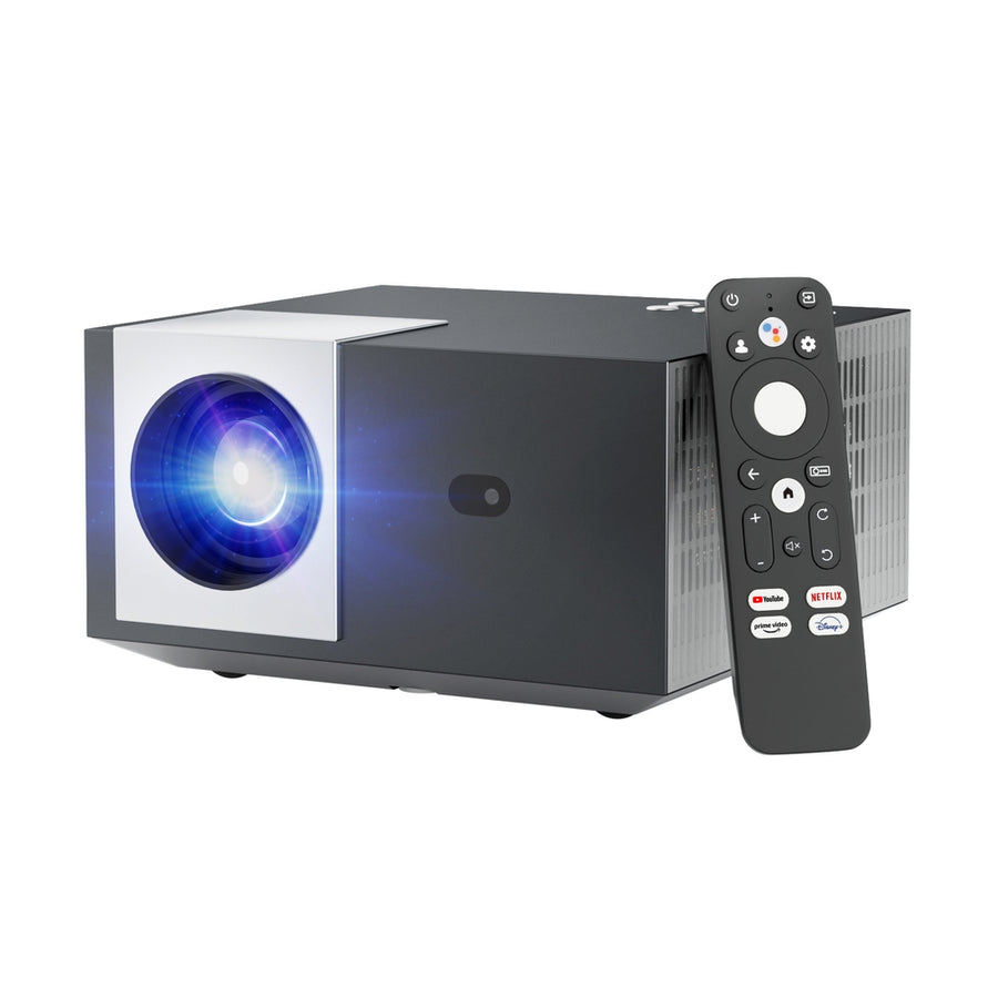 Devanti Video Project 4K 1080P Official Google TV 5G Wifi Home Cinema - SuperSaverAU - view 1